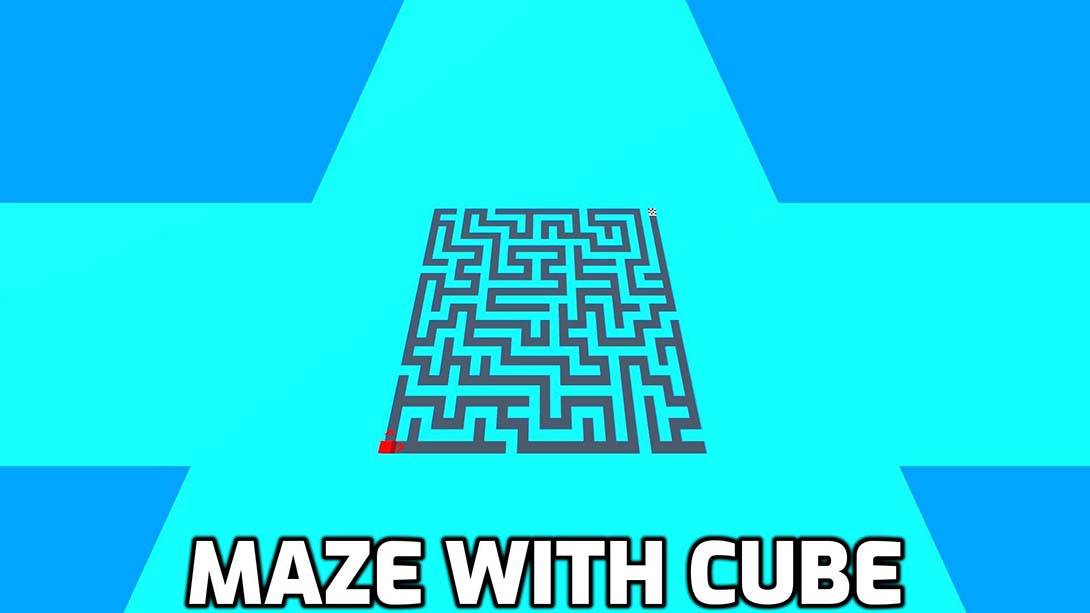 Maze with cube