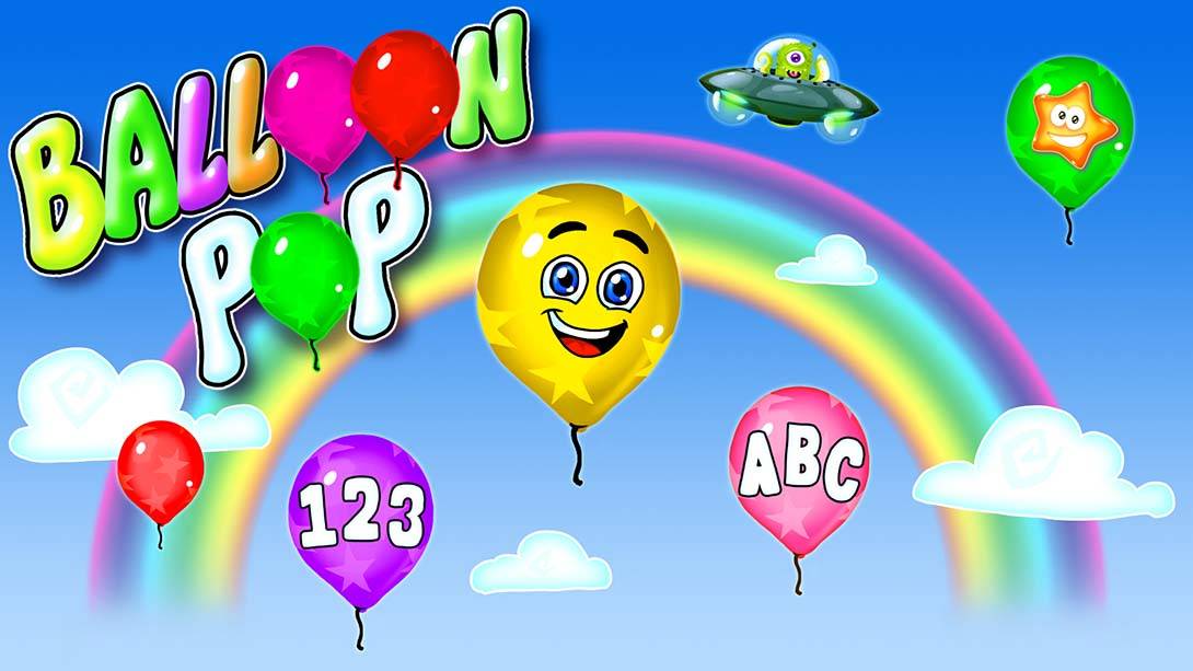 弹出气球：儿童的学习游戏 Balloon Pop – Learning Letters, Numbers, Colors, Game for Kids