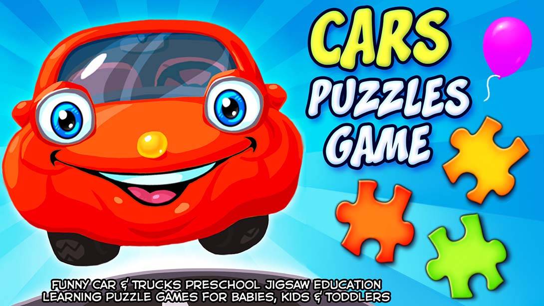 汽车拼图游戏 Cars Puzzles Game – Funny Car &amp; Trucks Preschool Jigsaw Education Lea