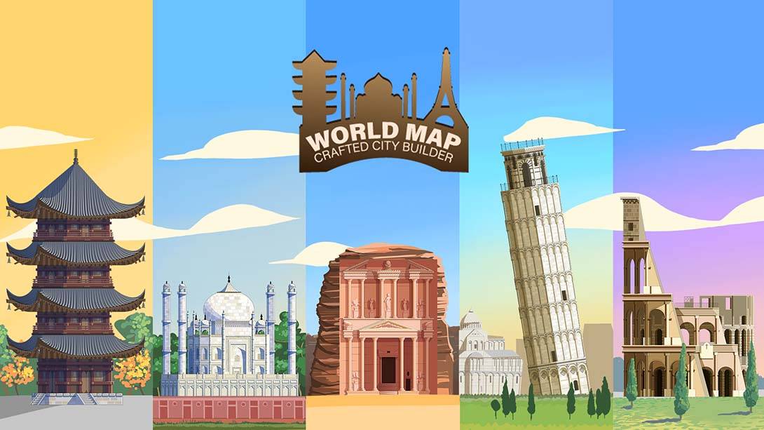 【英版】世界地图:精心制作的城市建造者 World Map: Crafted City Builder