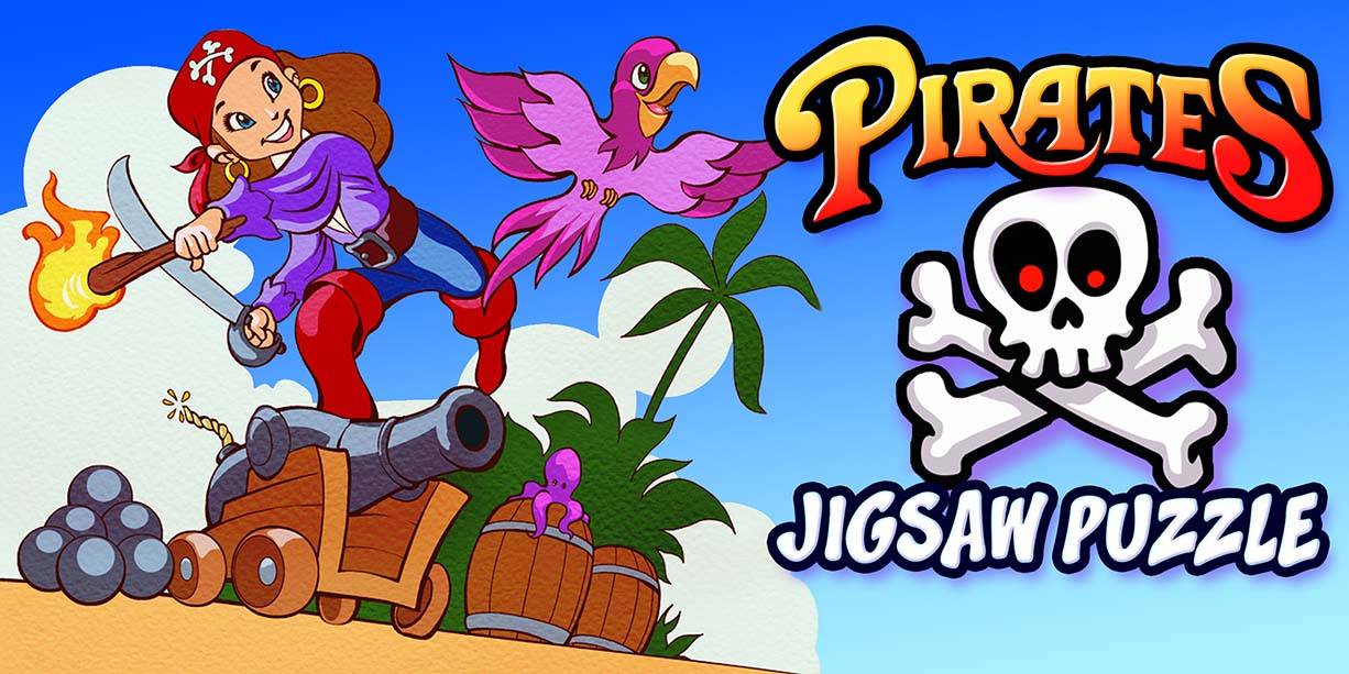 适合儿童和幼儿的教育冒险学习儿童益智游戏Pirates Jigsaw Puzzle – Education Adventure Learning Childre