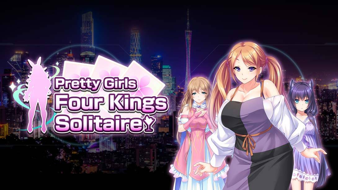 漂亮女孩四王扑克 Pretty Girls Four Kings Solitaire