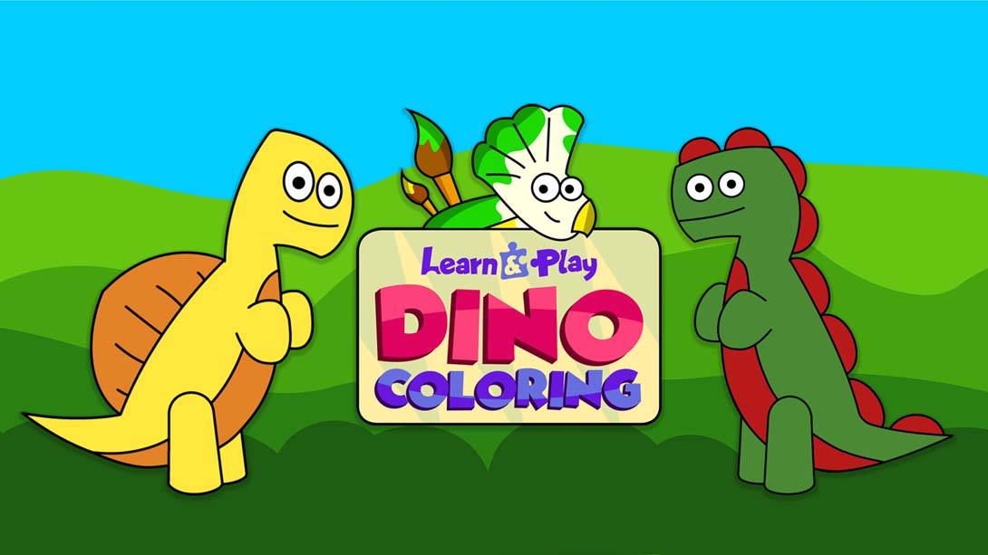 Learn &amp; Play: Dino Coloring