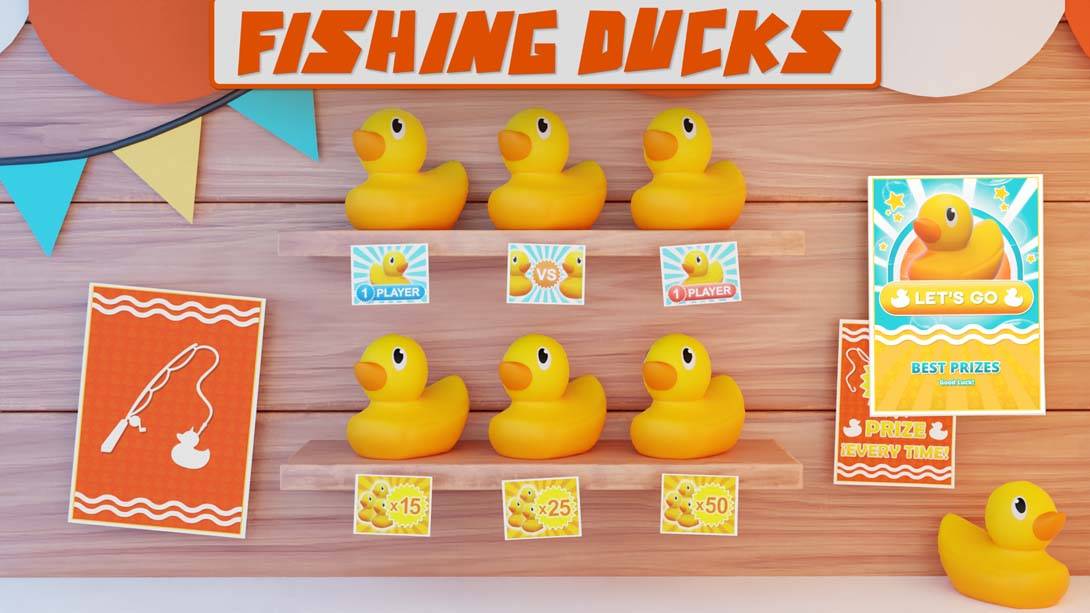 钓鱼鸭 Fishing Ducks