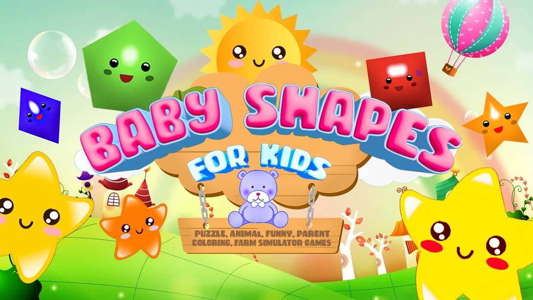 宝贝游戏合集 Baby Shapes for Kids-Puzzle,Animal,Funny,Parent,Coloring