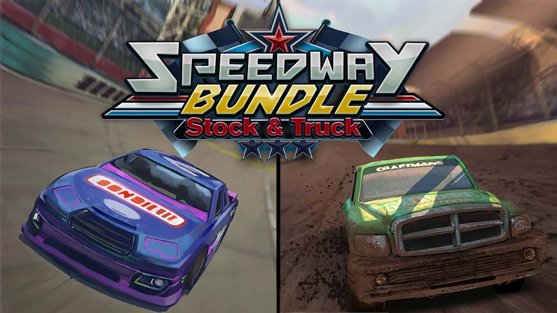 高速公路赛车和高速卡车运动合集 Speedway Bundle Stock &amp; Truck