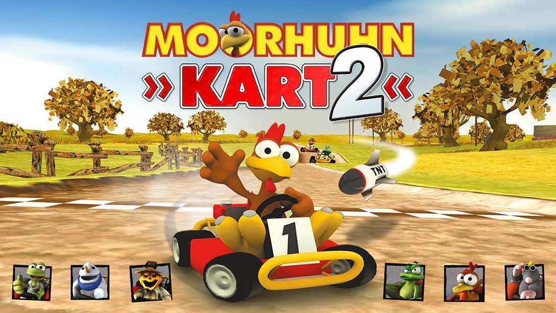 怪鸡卡丁赛2 Moorhuhn Kart 2