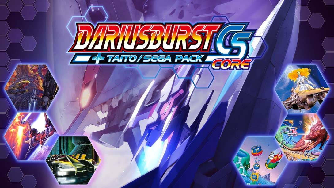 变形战机  DARIUSBURST CS CORE + TAITO/SEGA Pack