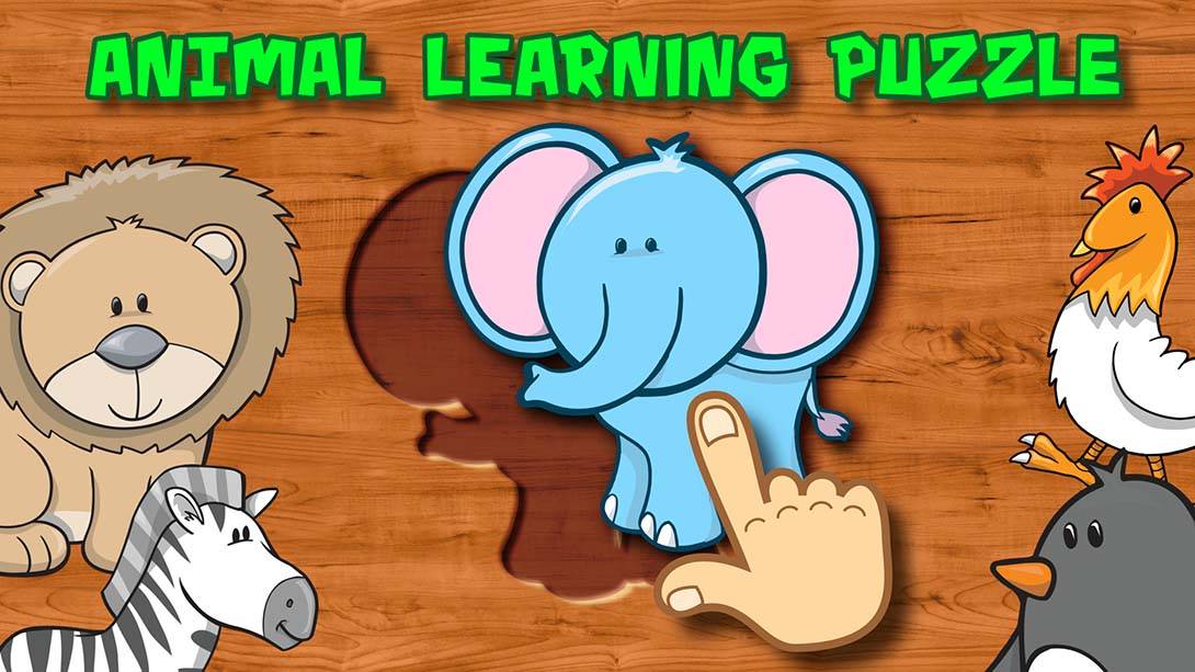 Animal Learning Puzzle for Toddlers and Kids